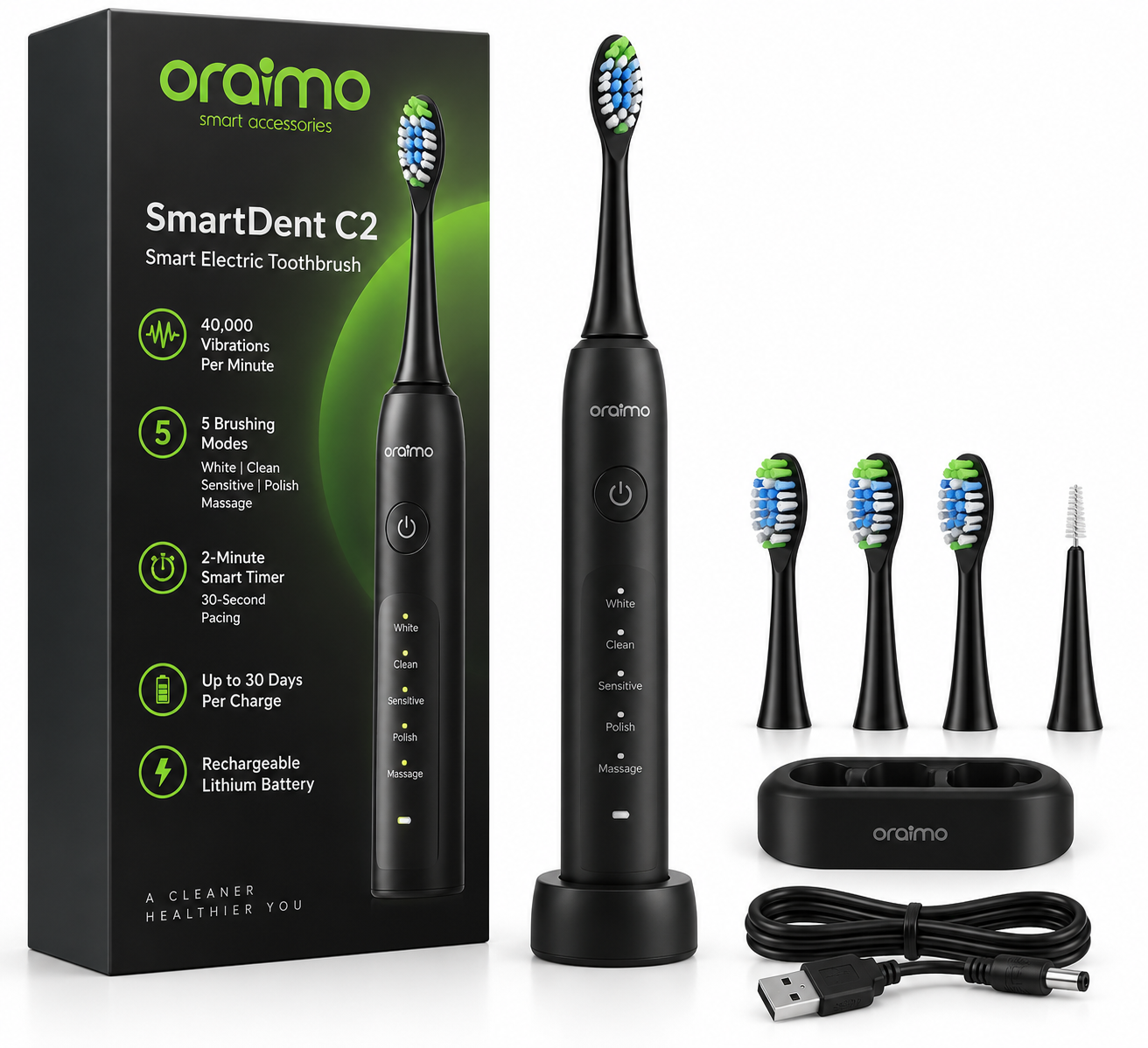 Oraimo SmartDent C2 Electric Toothbrush